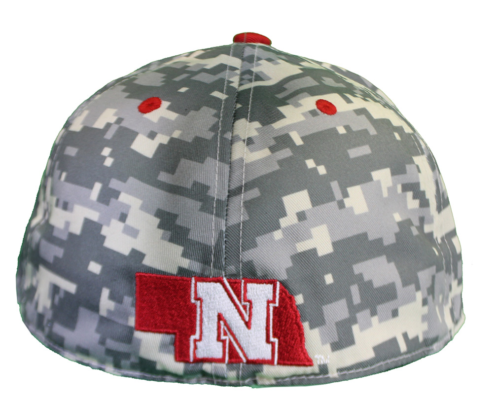 Nebraska camo sales baseball hat