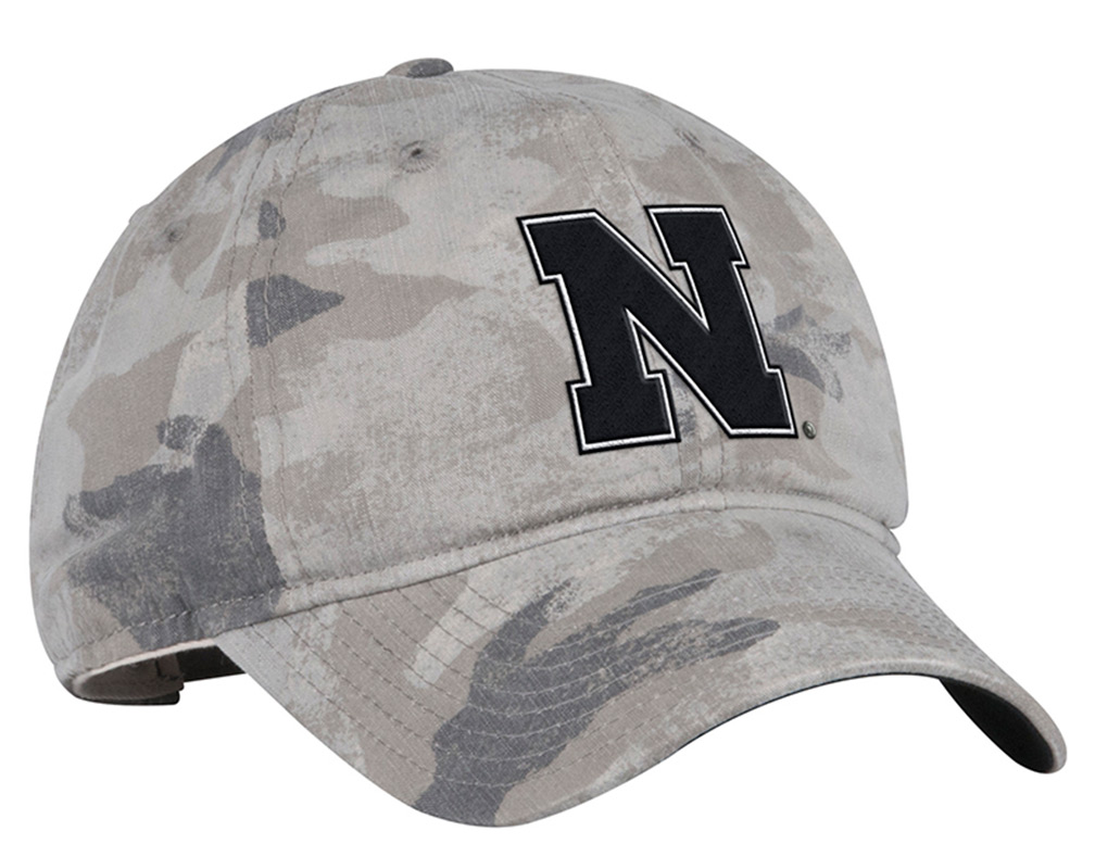 adidas nebraska n camo cap