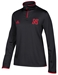 Adidas Husker Ladies Iconic Quarter Zip - Black - AW-B7008