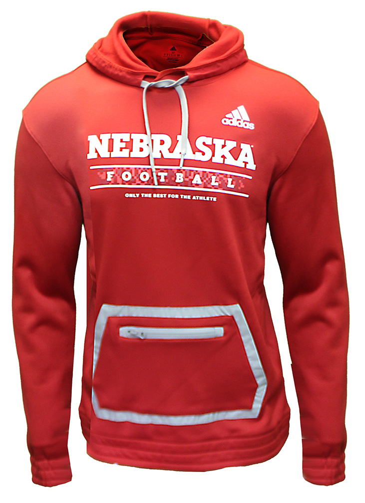 Adidas nebraska clearance football hoodie