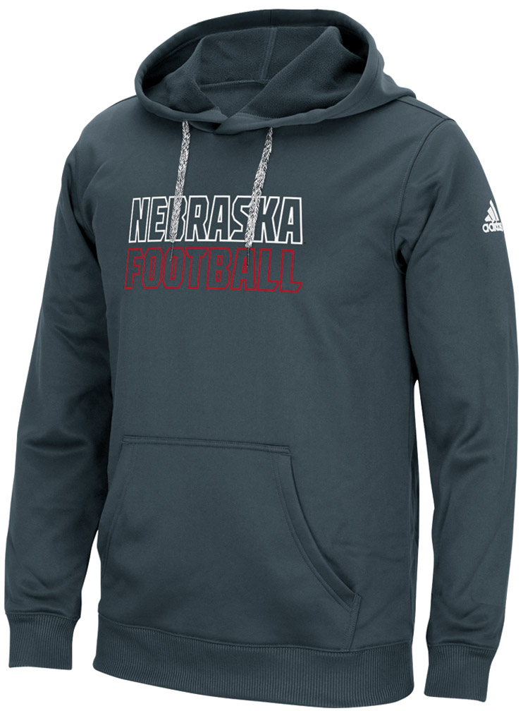 adidas nebraska football hoodie