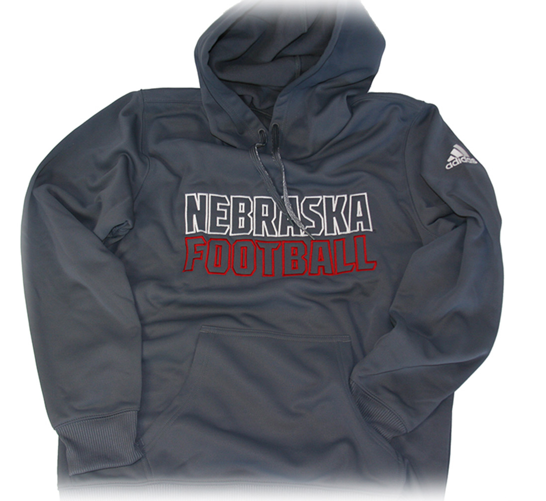 adidas nebraska football hoodie