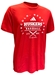 Adidas Nebraska Baseball Locker All Around Pregame Tee - AT-H4494