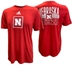 Adidas Nebraska Husker Odyssey Blend Tee - AT-H4470