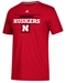 Adidas Nebraska Huskers Launch Tee - AT-B6024