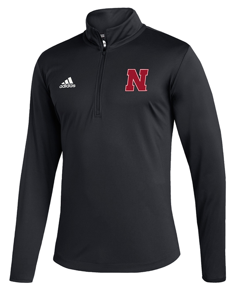 adidas nebraska quarter zip