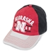 Adidas Nebraska Slouch Three Tone Hat - HT-A5173