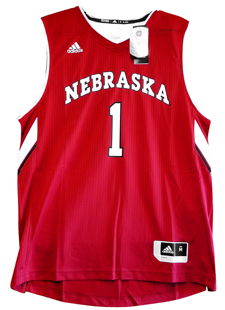 Nice Adidas Womens Large Stitched #00 Nebraska Womens Basketball Jersey  Huskers