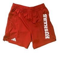 Adidas Red D4T Huskers Woven Shorts Nebraska Cornhuskers, Nebraska  Mens Shorts & Pants, Huskers  Mens Shorts & Pants, Nebraska Shorts & Pants, Huskers Shorts & Pants, Nebraska Adidas Red D4T Huskers Woven Shorts With Pockets, Huskers Adidas Red D4T Huskers Woven Shorts With Pockets