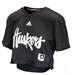 Adidas Womens Husker Cropped Jersey - Black - AS-E3009