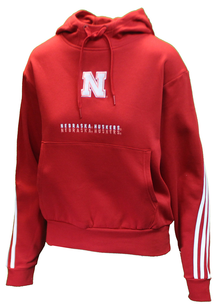 Adidas red womens online hoodie