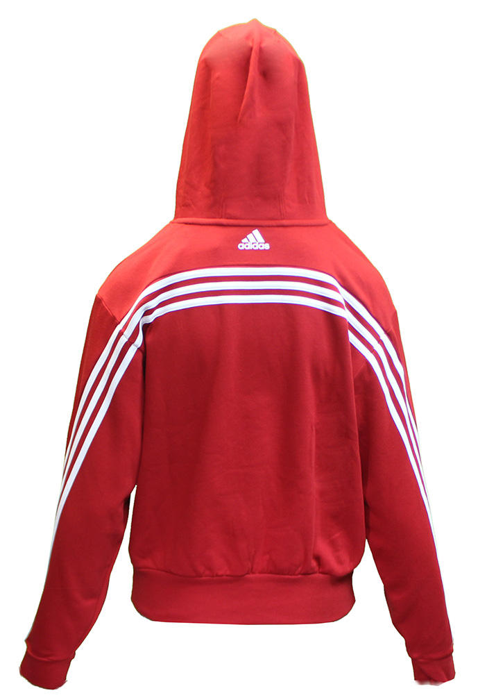 Adidas hoodie women outlet red