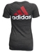 Adidas Womens Nebraska Huskers V-Neck Tee - Grey - AT-80047