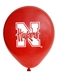 N Huskers Balloons 6 pack - NV-50020