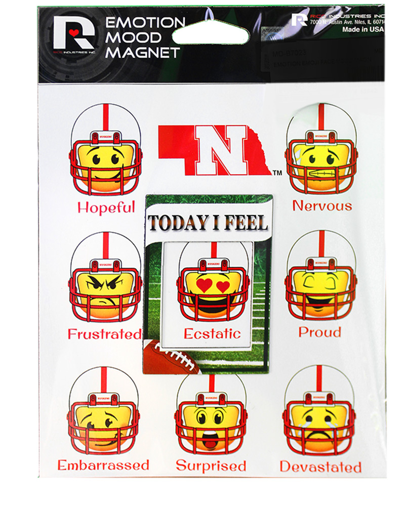 Emotion Emoji Face Mood Huskers Magnet Set