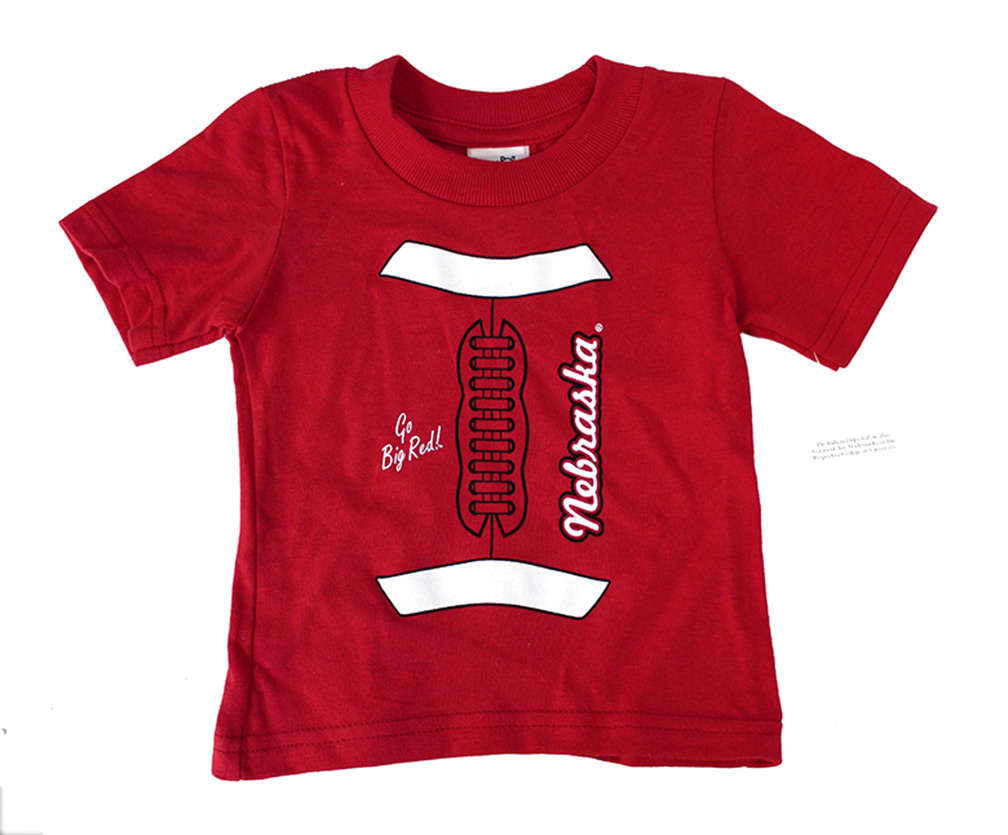 Go Big Red Football Youngsters Tee