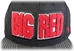 Go Big Red Jock Flat-Brim Zep Hat - HT-A5316