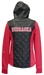 Go Big Red Womens Hooded Puff Jacket  - AS-A1227