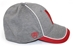 Gray N Red Brim TW FF - HT-79201