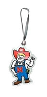 Herbie Husker Acrylic Ornament Nebraska Cornhuskers, Nebraska  Holiday Items, Huskers  Holiday Items, Nebraska Herbie Husker Acrylic Ornament CDI, Huskers Herbie Husker Acrylic Ornament CDI