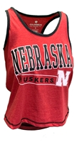 Husker Gals Lovermore Racerback Nebraska Cornhuskers, Nebraska  Tank Tops, Huskers  Tank Tops, Nebraska  Ladies T-Shirts, Huskers  Ladies T-Shirts, Nebraska  Ladies, Huskers  Ladies, Nebraska Womens Red Nebraska Huskers Lovermore Racerback Tank Colosseum, Huskers Womens Red Nebraska Huskers Lovermore Racerback Tank Colosseum