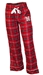 Husker N Womens Flannel Loungers - AH-94024