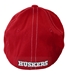 Husker Red N White Panel Bleacher Cap - HT-A8014