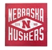 Huskers Diamond Wood Sign - FP-B2004