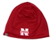 Huskers Grey N Red Reversible Nylon Beanie - HT-89125