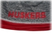 Huskers Grey N Red Reversible Nylon Beanie - HT-89125