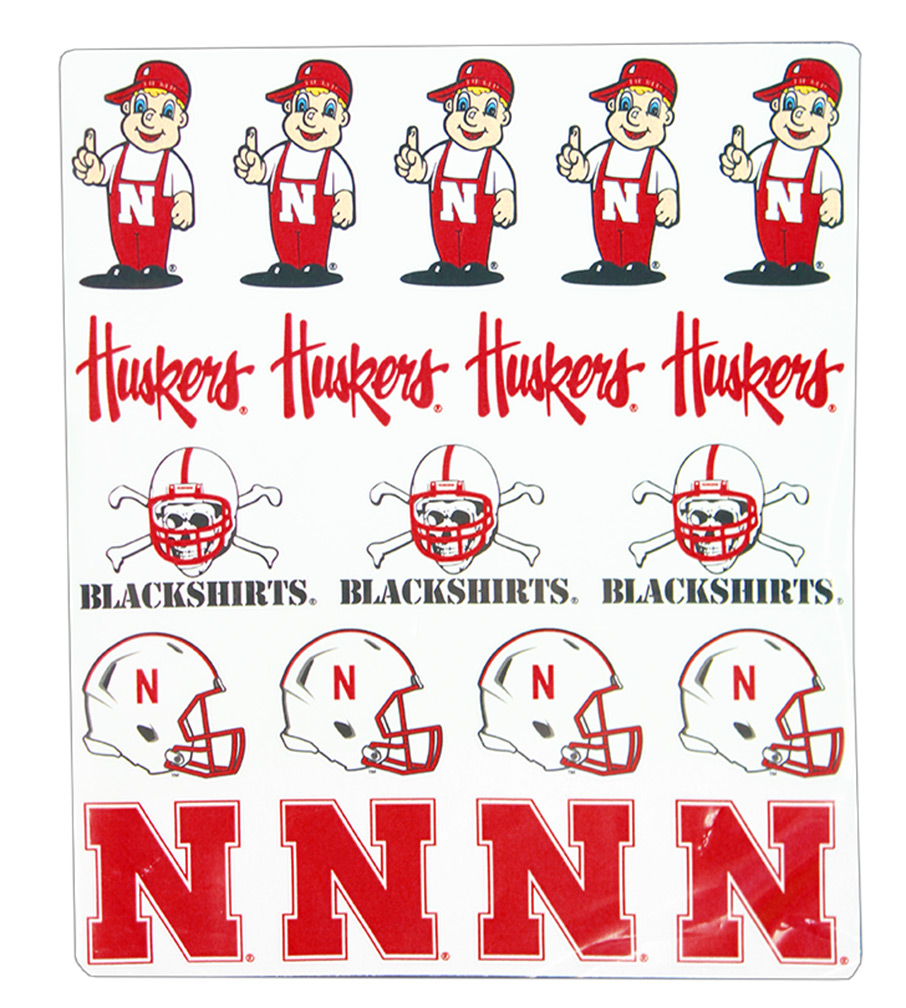 Nebraska Cornhuskers Stickers, Decals & Magnets