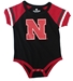 Huskers Roll Out Bib N Onesie Set  - CH-A6217