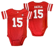 Infant Nebraska Raiola Jersey Onesie Nebraska Cornhuskers, Nebraska  Infant, Huskers  Infant, Nebraska  Kids Jerseys, Huskers  Kids Jerseys, Nebraska Infant Red Nebraska Raiola Jersey Onesie Shirts 101, Huskers Infant Red Nebraska Raiola Jersey Onesie Shirts 101