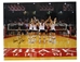 John Cook Autographed Husker Volleyball Colosseum Print - OK-B7001