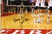 John Cook Autographed Husker Volleyball Colosseum Print - OK-B7001