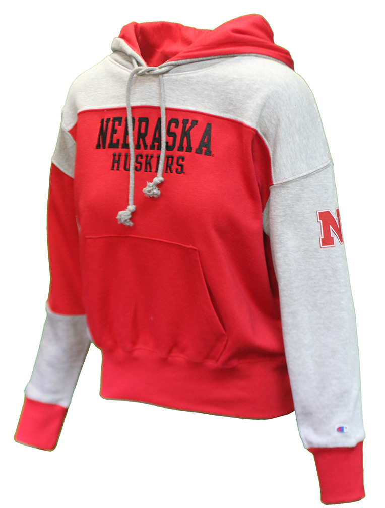 Red hoodie women's online champion