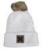 Ladies Cuffed Pom Knit Nebraska Beanie - HT-B7693