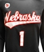 Ladies Nebraska Volleyball Big Match Jersey Top - AT-H4752