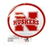 N Huskers Glass Night Light - OD-71003