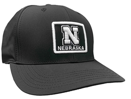 N Nebraska Back 9 Fitted Lid - Black Nebraska Cornhuskers, Nebraska  Fitted Hats, Huskers  Fitted Hats, Nebraska  Mens Hats, Huskers  Mens Hats, Nebraska  Mens Hats, Huskers  Mens Hats, Nebraska Black N Nebraska Back 9 Fitted Hat L2, Huskers Black N Nebraska Back 9 Fitted Hat L2