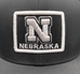 N Nebraska Back 9 Fitted Lid - Black - HT-H1321