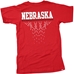 NEBRASKA BASKETBALL NET TEE - AT-60101