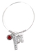 Nebraska Bangle N Charm Bracelet - DU-A4256