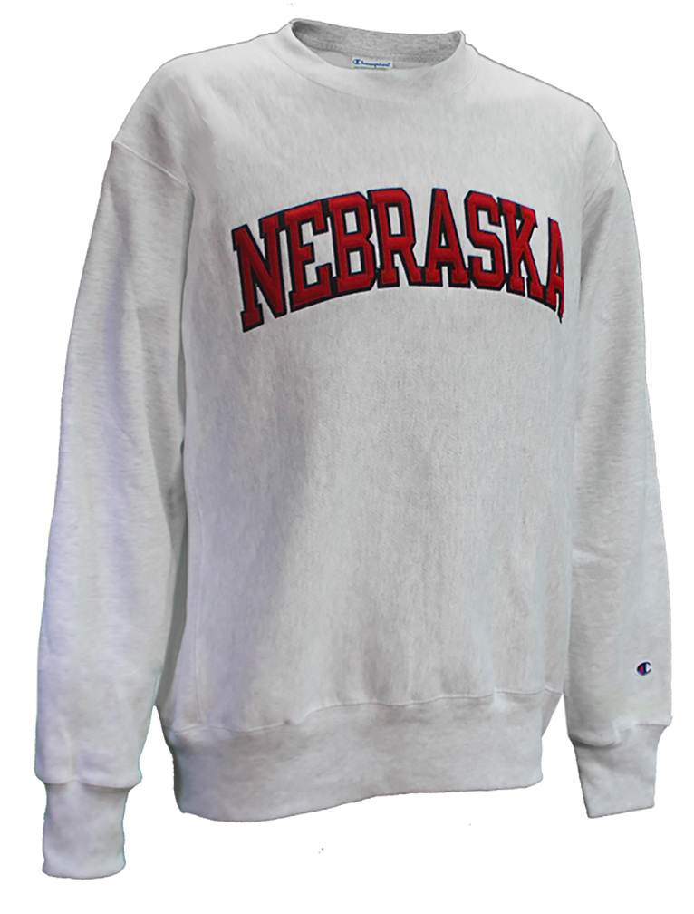 Nebraska Champion Reverse Weave Premium Sweat