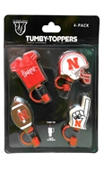 Nebraska Football Straw Toppers Nebraska Cornhuskers, Nebraska  Kitchen & Glassware, Huskers  Kitchen & Glassware, Nebraska  Tailgating, Huskers  Tailgating, Nebraska  Game Room & Big Red Room, Huskers  Game Room & Big Red Room, Nebraska Red Nebraska Football Straw Toppers The Memory Company, Huskers Red Nebraska Football Straw Toppers The Memory Company