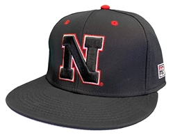 Nebraska Goodnight Fitted Flat Bill Nebraska Cornhuskers, Nebraska  Fitted Hats, Huskers  Fitted Hats, Nebraska  Mens Hats, Huskers  Mens Hats, Nebraska  Mens Hats, Huskers  Mens Hats, Nebraska Black Out!, Huskers Black Out!, Nebraska Black Tonal Nebraska Fitted Flat Bill Hat The Game , Huskers Black Tonal Nebraska Fitted Flat Bill Hat The Game 