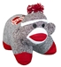 Nebraska Huskers Deluxe Sock Monkey Pillow - CH-B3781