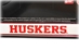 Nebraska Huskers Red Chrome License Frame - CR-92901