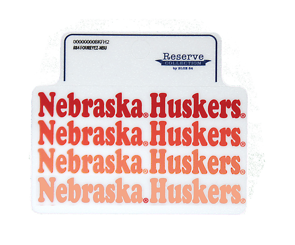 Nebraska Cornhuskers Stickers, Decals & Magnets