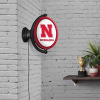 Nebraska N Original Oval Rotating Pub Light Grimm Nebraska Cornhuskers, Nebraska  Game Room & Big Red Room, Huskers  Game Room & Big Red Room, Nebraska Nebraska N Original Rotating Pub Light Grimm, Huskers Nebraska N Original Rotating Pub Light Grimm